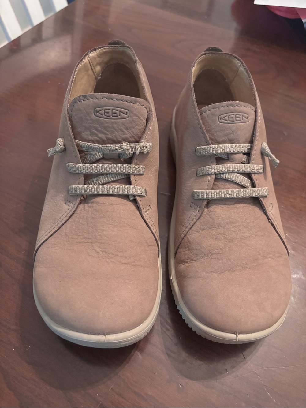 Keen women’s  Slip-On Casual Sneakers in Taupe